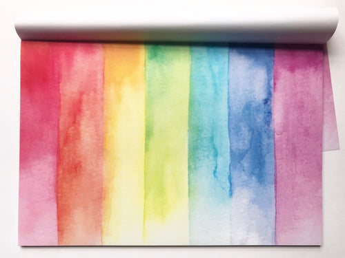 Color Lines Paper Placemats