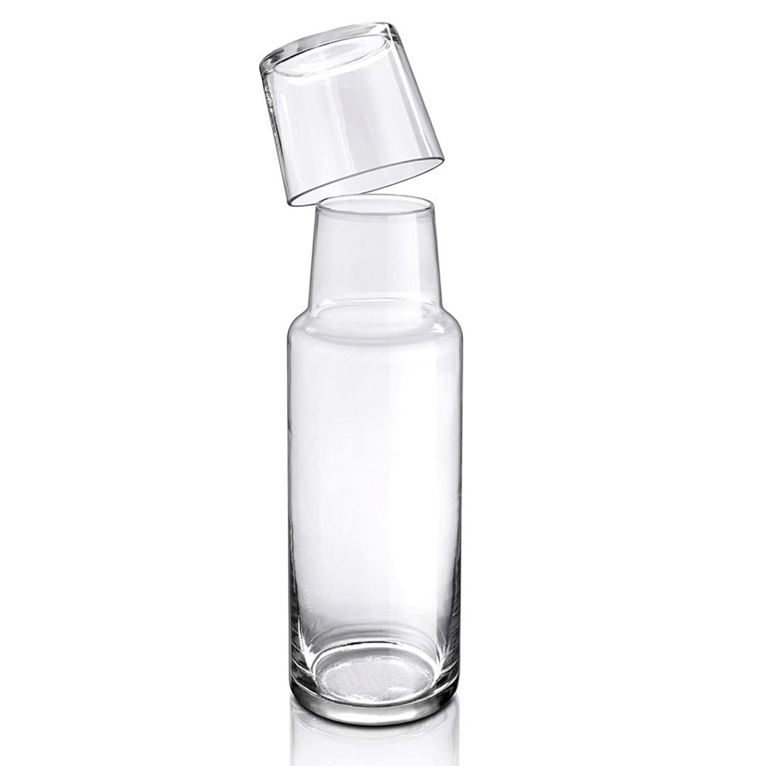 Juego de vasos de cristal con varilla agitadora de vidrio de 5 pulgadas y  vidrio de reloj de 2.756 in, 3 tamaños, 1.7 fl oz, 3.4 fl oz, 8.5 fl oz